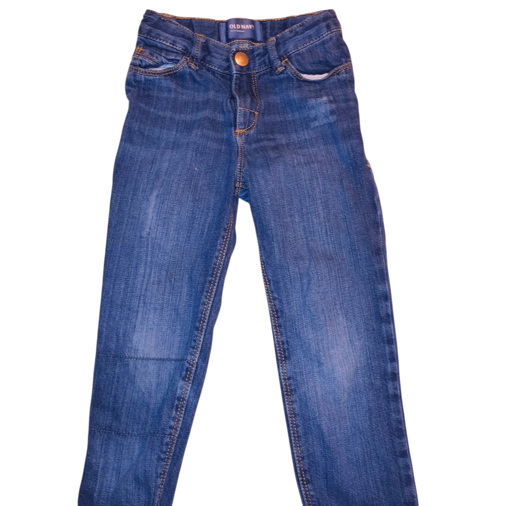 Old Navy Girls Blue Slim Straight Denim Jeans